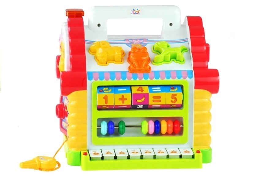 Edukacyjny Wielofunkcyjny Domek Pianinko Sorter Edukacyjny Wielofunkcyjny Domek Pianinko Sorter