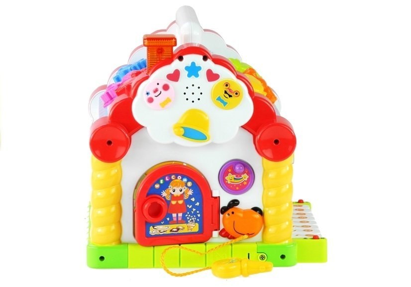Edukacyjny Wielofunkcyjny Domek Pianinko Sorter Edukacyjny Wielofunkcyjny Domek Pianinko Sorter