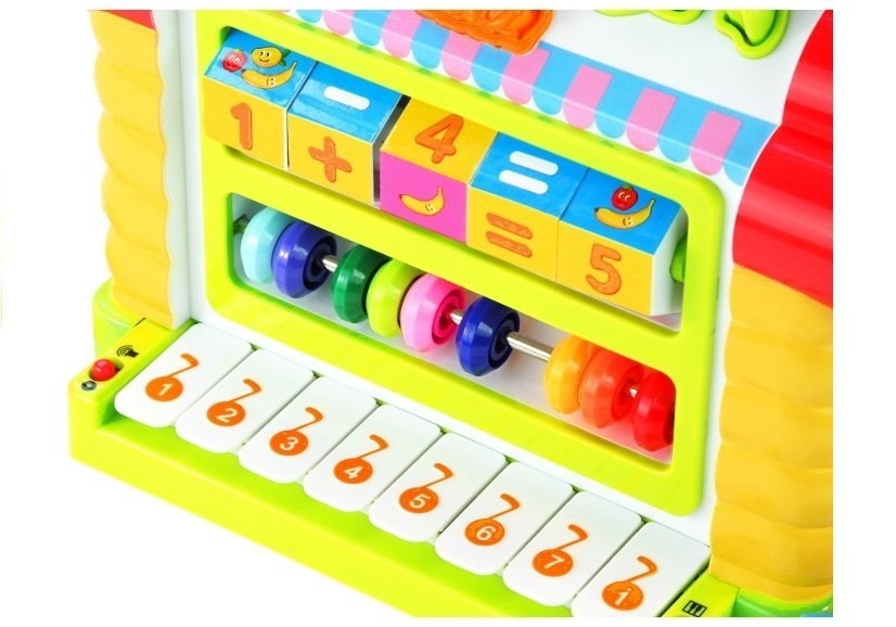 Edukacyjny Wielofunkcyjny Domek Pianinko Sorter Edukacyjny Wielofunkcyjny Domek Pianinko Sorter