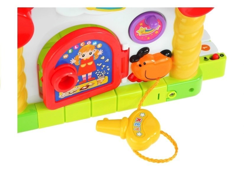 Edukacyjny Wielofunkcyjny Domek Pianinko Sorter Edukacyjny Wielofunkcyjny Domek Pianinko Sorter
