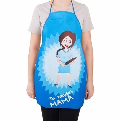 Zestaw fartuszek oraz rękawica - Tu rządzi Mama Zestaw fartuszek oraz rękawica - Tu rządzi Mama