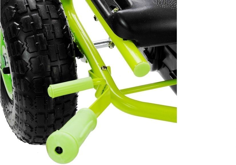 Gokart Fioletowy Na Pompowanych Kołach Hamulec Gokart Fioletowy Na Pompowanych Kołach Hamulec