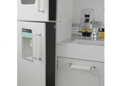 Kuchnia Drewniana Nela Biała Lodówka Piekarnik Kuchnia Drewniana Nela Biała Lodówka Piekarnik