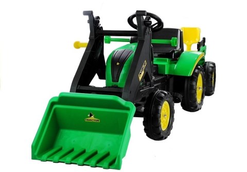 Traktor z przyczepą 05 Zielony Traktor z przyczepą 05 Zielony