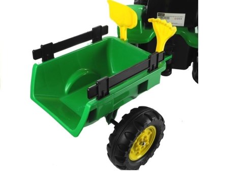 Traktor z przyczepą 05 Zielony Traktor z przyczepą 05 Zielony