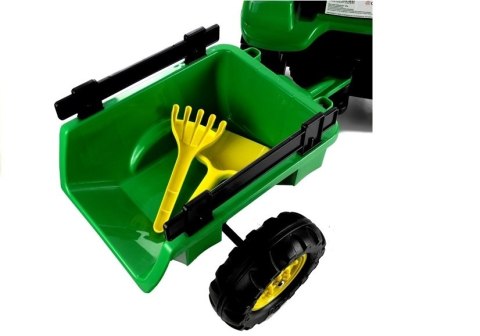 Traktor z przyczepą 05 Zielony Traktor z przyczepą 05 Zielony