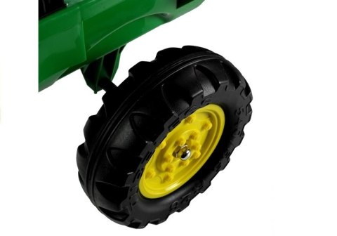 Traktor z przyczepą 05 Zielony Traktor z przyczepą 05 Zielony