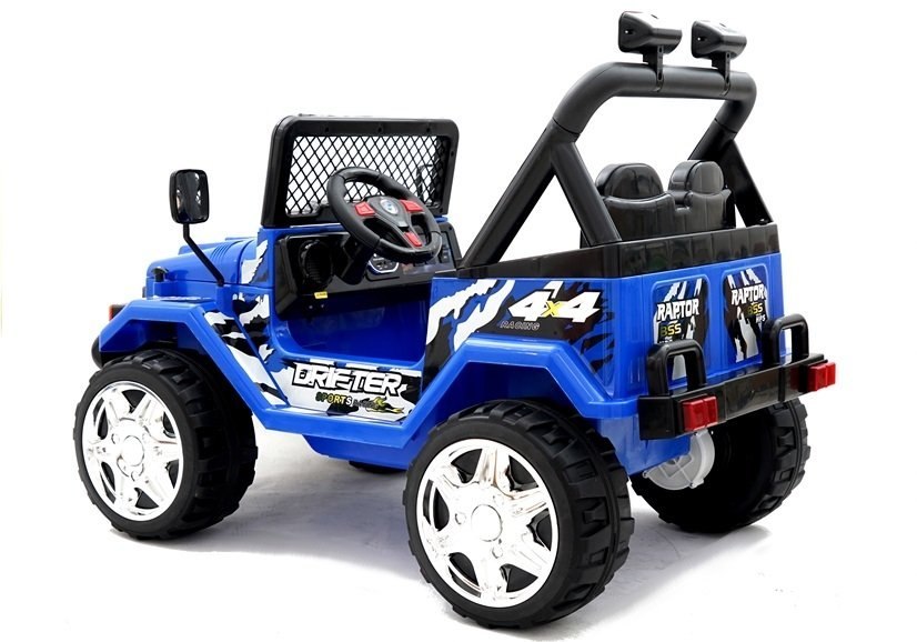 Auto na Akumulator Raptor dwuosobowy Niebieski Auto na Akumulator Raptor dwuosobowy Niebieski
