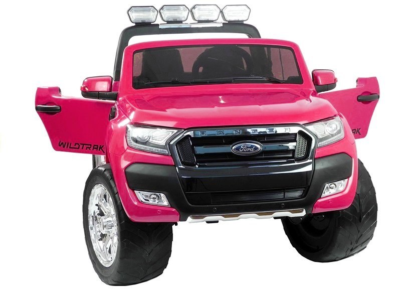Auto na akumulator Ford Różowy lakier 4x4 Auto na akumulator Ford Różowy lakier 4x4