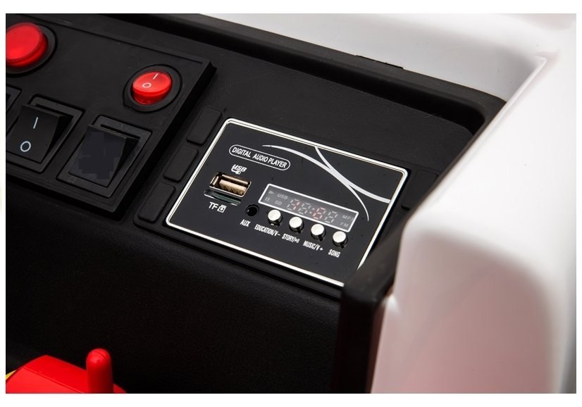 Wóz Strażacki na Akumulator LL911 Czarny Wóz Strażacki na Akumulator LL911 Czarny