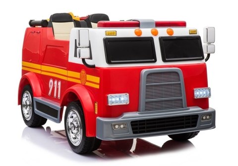 Wóz Strażacki na Akumulator LL911 Czerwony Wóz Strażacki na Akumulator LL911 Czerwony