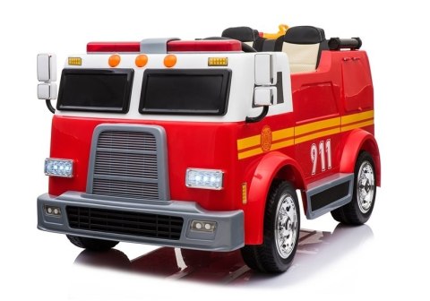 Wóz Strażacki na Akumulator LL911 Czerwony Wóz Strażacki na Akumulator LL911 Czerwony