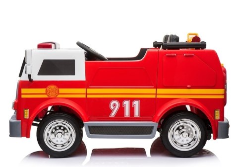 Wóz Strażacki na Akumulator LL911 Czerwony Wóz Strażacki na Akumulator LL911 Czerwony