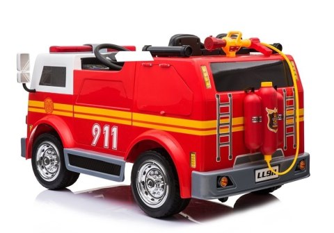 Wóz Strażacki na Akumulator LL911 Czerwony Wóz Strażacki na Akumulator LL911 Czerwony