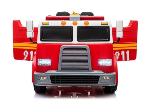 Wóz Strażacki na Akumulator LL911 Czerwony Wóz Strażacki na Akumulator LL911 Czerwony