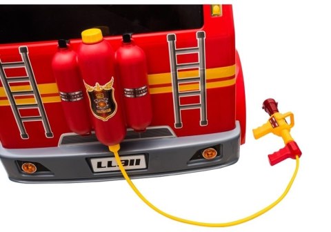 Wóz Strażacki na Akumulator LL911 Czerwony Wóz Strażacki na Akumulator LL911 Czerwony