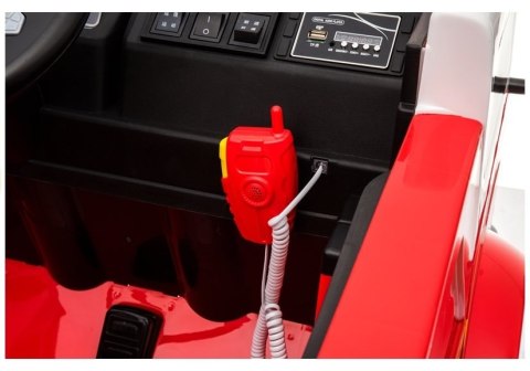 Wóz Strażacki na Akumulator LL911 Czerwony Wóz Strażacki na Akumulator LL911 Czerwony