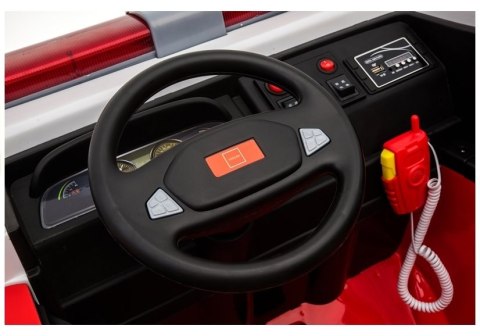 Wóz Strażacki na Akumulator LL911 Czerwony Wóz Strażacki na Akumulator LL911 Czerwony