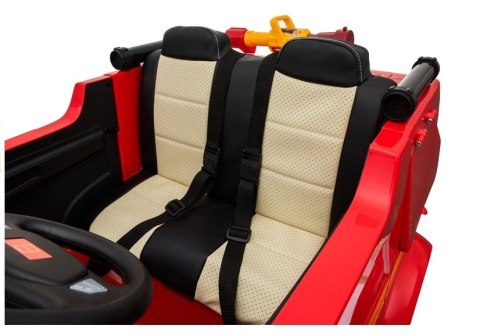 Wóz Strażacki na Akumulator LL911 Czerwony Wóz Strażacki na Akumulator LL911 Czerwony