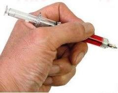 Długopis - Strzykawka