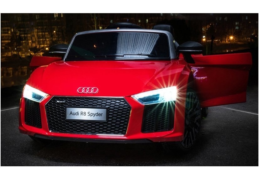 Auto Na Akumulator Audi R8 Spyder Czerwony Auto Na Akumulator Audi R8 Spyder Czerwony