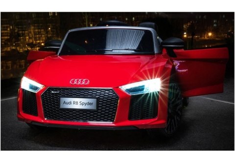 Auto Na Akumulator Audi R8 Spyder Czerwony Auto Na Akumulator Audi R8 Spyder Czerwony