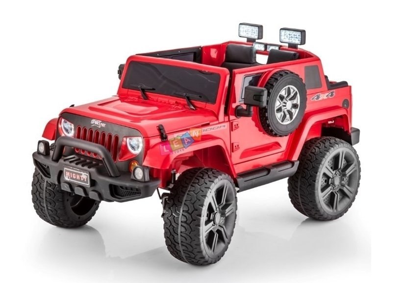Auto na Akumulator Jeep HL1668 4x4 Czerwony Auto na Akumulator Jeep HL1668 4x4 Czerwony