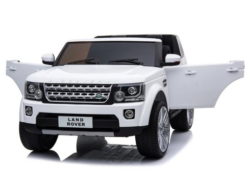 Auto na Akumulator Land Rover BDM0918 Biały Auto na Akumulator Land Rover BDM0918 Biały