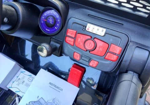 Auto na Akumulator S2388 Jeep Czarny Auto na Akumulator S2388 Jeep Czarny