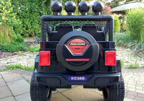 Auto na Akumulator S2388 Jeep Czarny Auto na Akumulator S2388 Jeep Czarny