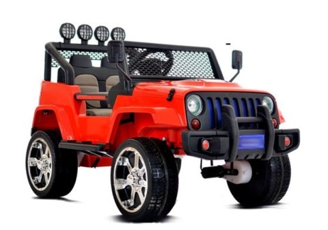 Auto na Akumulator S2388 Jeep Czerwony Auto na Akumulator S2388 Jeep Czerwony