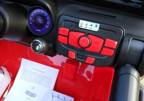 Auto na Akumulator S2388 Jeep Czerwony Auto na Akumulator S2388 Jeep Czerwony