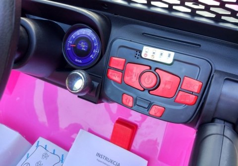 Auto na Akumulator S2388 Jeep Różowy Auto na Akumulator S2388 Jeep Różowy