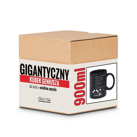 Kubek Geniusza 900 ml Garnitur na Telefon dla Taty Kubek Geniusza 900 ml Garnitur na Telefon dla Taty