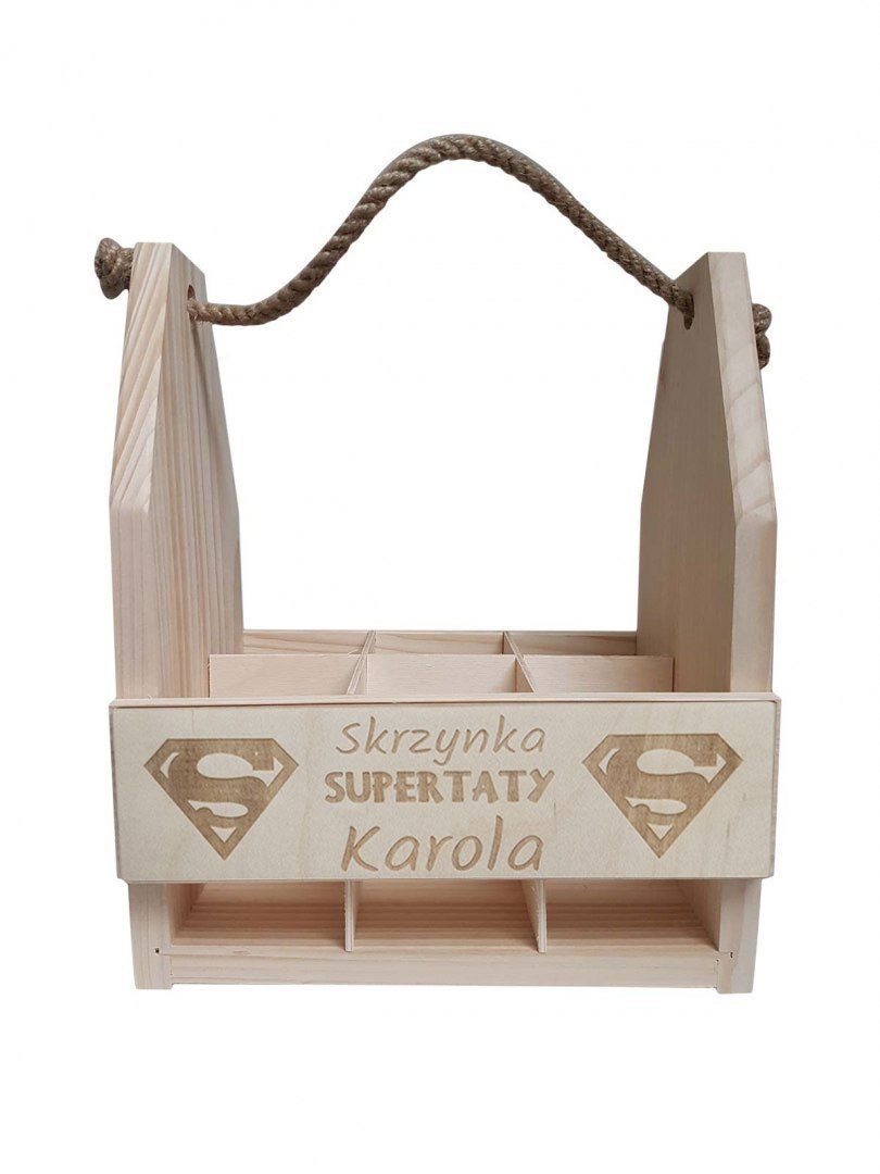 Nosidło na piwo z dowolnym grawerem - SuperMan Nosidło na piwo z dowolnym grawerem - SuperMan