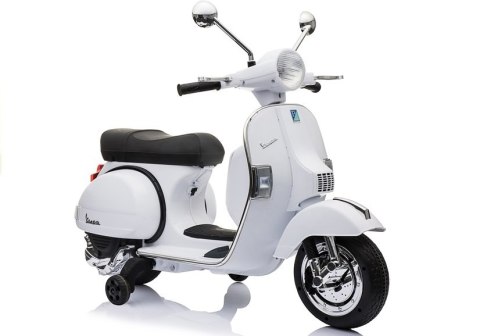 Skuter Na Akumulator Vespa Biały Skuter Na Akumulator Vespa Biały