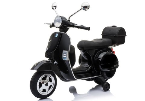 Skuter na Akumulator Vespa Czarny Skuter na Akumulator Vespa Czarny