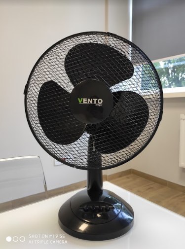 Wentylator DE120 Czarny Wentylator DE120 Czarny