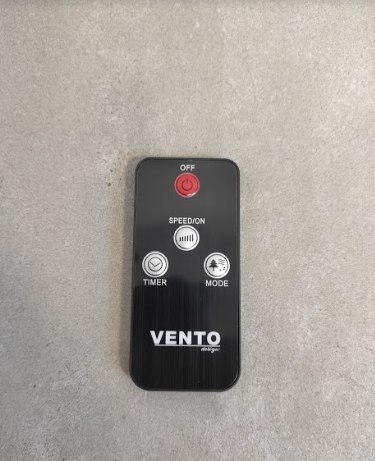 Wentylator Vento Podłogowy 40 cm 40W z Pilotem Czarny Wentylator Vento Podłogowy 40 cm 40W z Pilotem Czarny