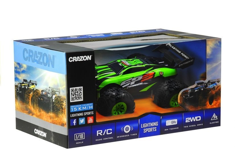 Auto Monster Zdalnie Sterowany 15km/h 2,4 G Auto Monster Zdalnie Sterowany 15km/h 2,4 G