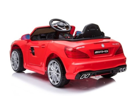 Auto Na Akumulator Mercedes SL63 Czerwony Lakier Auto Na Akumulator Mercedes SL63 Czerwony Lakier