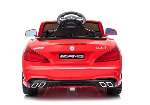 Auto Na Akumulator Mercedes SL63 Czerwony Lakier Auto Na Akumulator Mercedes SL63 Czerwony Lakier