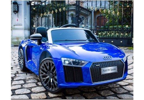 Auto na Akumulator Audi R8 Spyder Niebieskie Auto na Akumulator Audi R8 Spyder Niebieskie