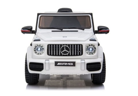 Auto na Akumulator Mercedes G63 AMG Biały Auto na Akumulator Mercedes G63 AMG Biały