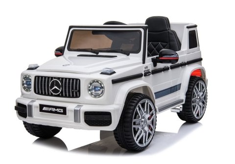 Auto na Akumulator Mercedes G63 AMG Biały Auto na Akumulator Mercedes G63 AMG Biały