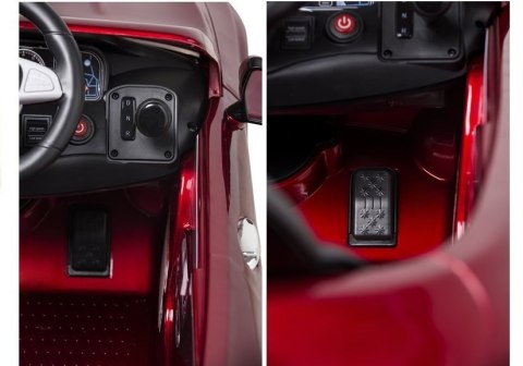 Auto na Akumulator Mercedes S63 Czerwony Lakierowany Auto na Akumulator Mercedes S63 Czerwony Lakierowany