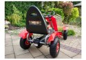 Gokart na Pedały Pompowane Koła GM18 Czerwony Gokart na Pedały Pompowane Koła GM18 Czerwony