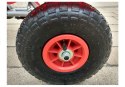 Gokart na Pedały Pompowane Koła GM18 Czerwony Gokart na Pedały Pompowane Koła GM18 Czerwony