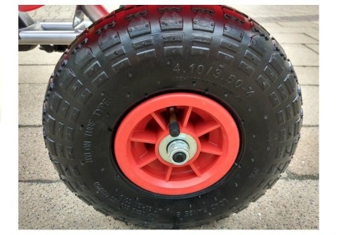 Gokart na Pedały Pompowane Koła GM18 Czerwony Gokart na Pedały Pompowane Koła GM18 Czerwony
