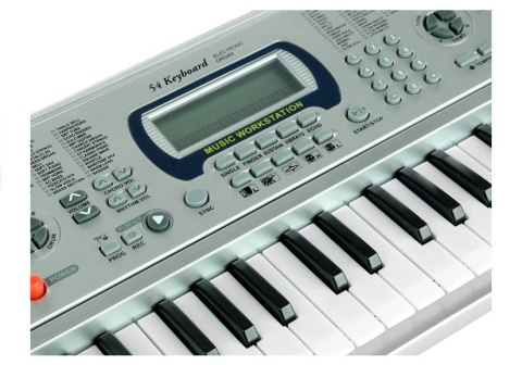 Keyboard MQ5407 Organy 54 Klawisze LCD Ładowarka Keyboard MQ5407 Organy 54 Klawisze LCD Ładowarka